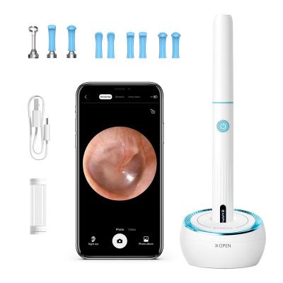 China For Ear Cleaning Pro Len Ear Cleaner Otoscope 1080HD WiFi Lot 2022 Wireless Ear Wax Removal 3.5mm Inner Soulear FindA Ear Scope With Camera for sale