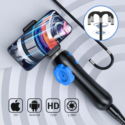 China Waterproof/Industrial Wifi USB Borescope 180 Degree Direction Endoscope Car Camera Bi-Directional Waterproof Borescope Camera for Android and iPhone Tablet for sale