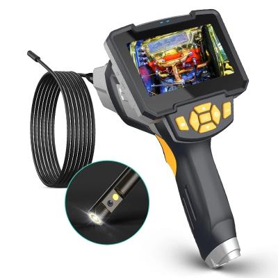 China Waterproof/Portable Waterproof Borescope IP67 Mini Dual Lens 1080P Digital Borescope Pipe Camera 4.3in Waterproof Industrial LCD Display for sale