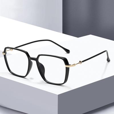 China For Square Wholesale Oversized Reading Glasses TR 90 Frames Eyewere Optical Glasses Anti Blue Light Glasses for sale