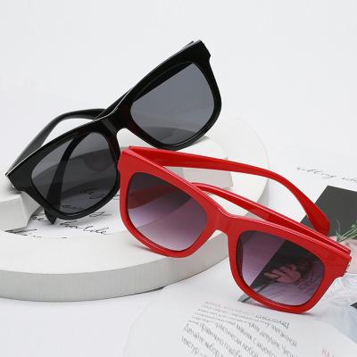 China 2021 New Arrival Custom Square Logo Oversized Rectangle Sun Glasses Fashion Sunglasses 2044 Shade Men Women Sunglasses for sale