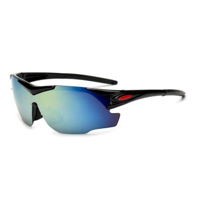 China 2021 High Quality Luxury Rimless Large Frames Windproof Waterproof Cycling Sports Sunglasses for sale