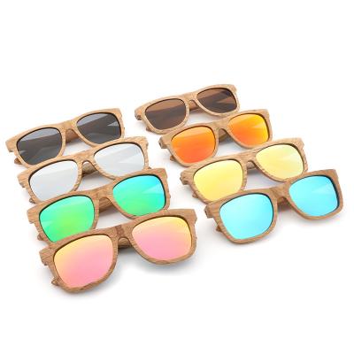 China New fashion sunglasses NXODA78 hippie fashion retro bamboo and wooden sunglasses polarized men and women wooden sunglasses for sale