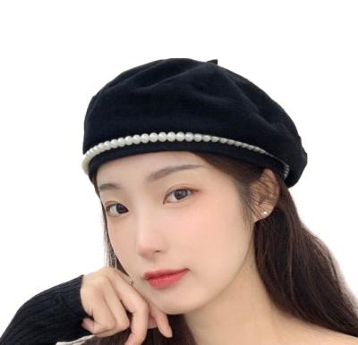 China Fashion\Factory Wholesale Fashion Comfortable\Durable Customized Best Quality Satin Lining Women Winter Hat Female Beret Hat for sale