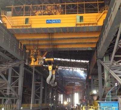 Cina 8~110m Lifting Heavy Steel Ladle Crane For Steelmaking Customized Span in vendita