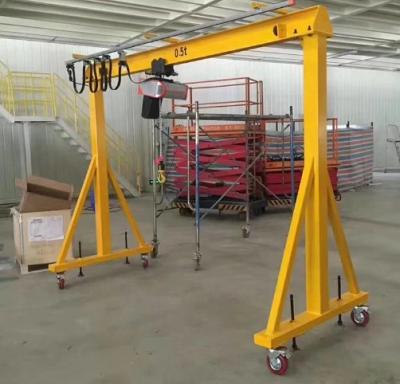 중국 Height Adaptable 1-10t Capacity Movable Overhead Crane For Workshops Different Heights 판매용