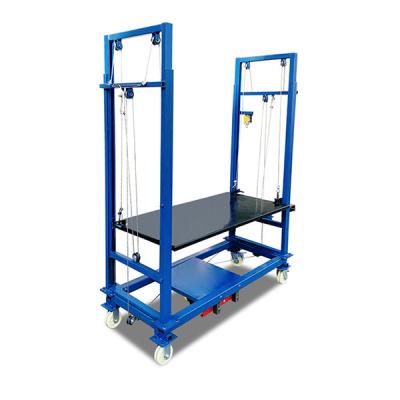 China Foldable Mobile CE Scaffold Lift Cargo Ladder 1.5-3m for sale