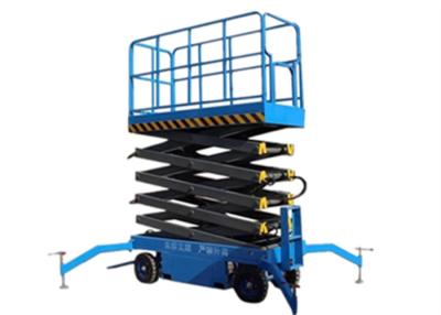 China 3M-15M Mobile Electric Scissor Lift Hydraulic Aerial Work Platform Hoist Crane Parts for sale