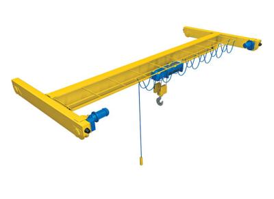 China Plants Span 35m Single Girder 5T Bridge Crane With Customizable Colors for sale