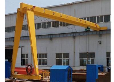 China Magicart Rail Mounted Half Leg Semi Gantry Crane Single Leg Gantry Crane for sale