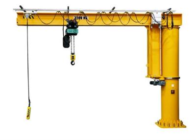 Cina 360 gradi 2 tonnellate pavimentano il supporto Jib Crane Hoist Liftng Height 4m in vendita