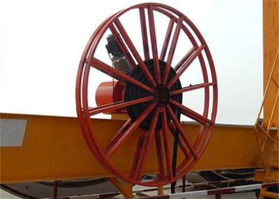 China Tambor magnético Crane Steel Cable Reel porta del carrete de cable del acoplador 10KW en venta