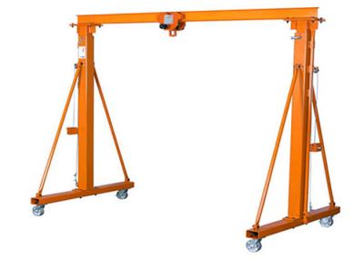 China 380V 50Hz 3Ph 10t Portable Gantry Crane Adjustable Lifting Height for sale