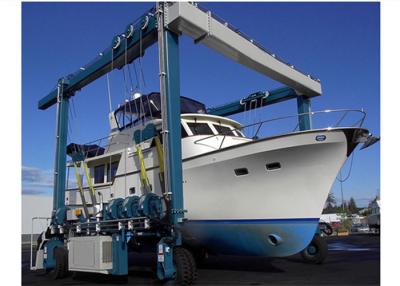 China pórtico cansado de goma móvil 1200t A5 Crane Yacht Handling Boat Lifting en venta