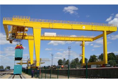 China RMG-Hafen-Behälter-Yard-doppelter Strahln-Behälter-Bock Crane Rail Mounted zu verkaufen