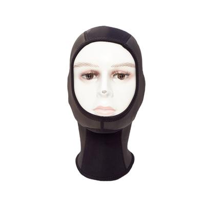 China Wholesale Custom Printed Neoprene Waterproof Dive Hood Black Diving Hood for sale