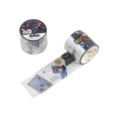 China Waterproof Dreamy Cartoon Series Fairy Tale Fairy Tale Series Cute Adhesive Tape Diy Pet Scrapbooking Masking Tapes for sale