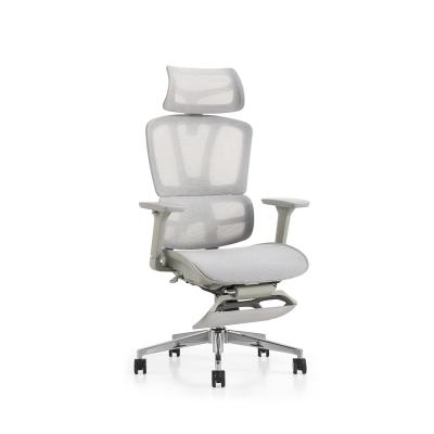 China Swivel Chair Y-SEATER Full Mesh Office Chair with Aluminium Frame and Ergonomic Design for sale