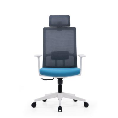 China High Office Chair Mesh Swivel Executive Office Chairs for Manager Metal Type Iron for sale