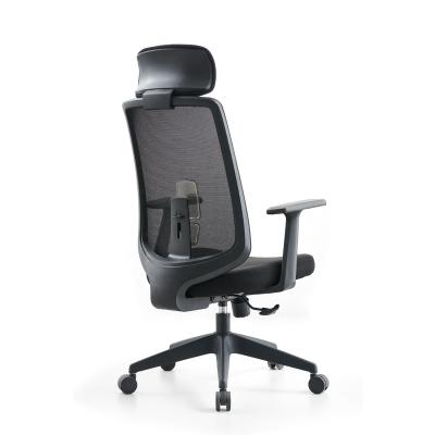 China FOSHAN High Back Swivel Mesh Chair Luxury Ergonomic Executive Office Chair with Footrest for sale