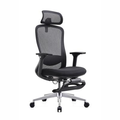 Cina Comfortable Foshan Mesh Office Chair with 4D Adjustable Ergonomic Design and Footrest in vendita