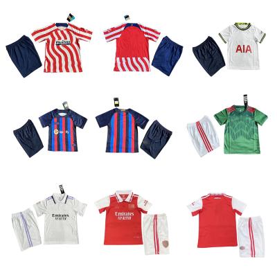 China Wholesale Custom Coolmax Kids Football Factory Children's Clothing Training Clothing Sports Suits Kids Sports Wear for sale