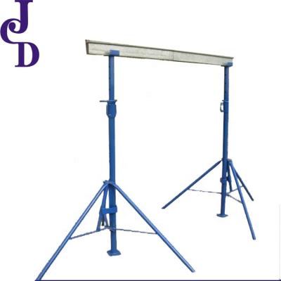 China 2-4mm Thickness Q235 Traditional Steel Construction Scaffolding Materials Tubular Steel Tripod Shoring System Props for sale