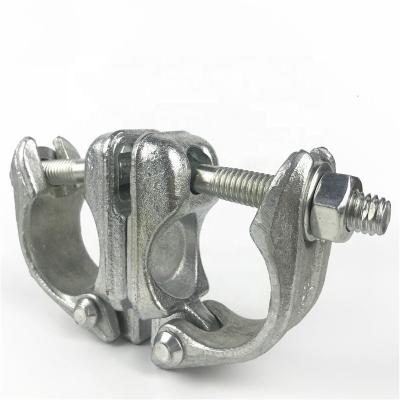 China Traditional Scaffold Drop Forged Double Coupler Clamp EN74 / BS1139 for sale