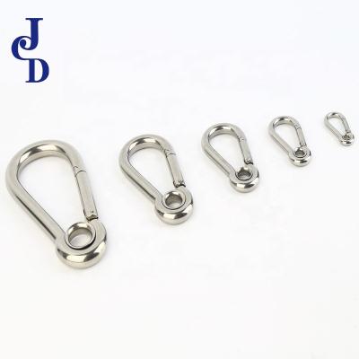 China DIN5299B Stainless Steel 304 Spring Hook Carabiner Lifting Snap Hook for sale