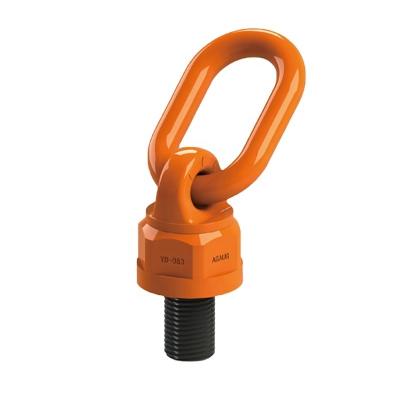 China G80 Lifting Drop Forged Alloy Steel Swivel Eye Bolt Screw Lifting Point for sale