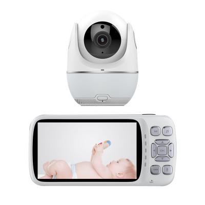 China 2021 720p music player 5 inch hd large screen video baby monitor with 2.4g lcd digital wireless baby monitor for sale