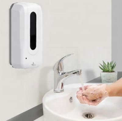 China Popular Commercial Touchless Wall Mounted Automatic Foam Soap Hand Spray Foam Soap Dispenser Sanitizer Liquid Alcohol Dispenser for sale