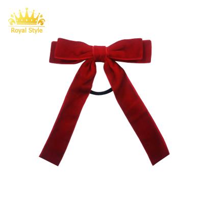 China Fashion style royal hair darlings stylish colorful velvet hair accessories crack! crack! for lady feminine woman for sale