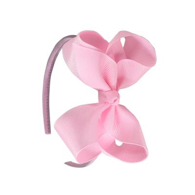 China Decoration and embellishment factory direct sales in Europe and America children's Bowknot bubble flower headband headdress for sale