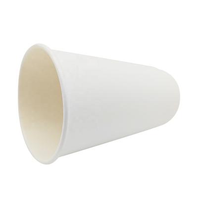 China Disposable Eco-friendly Biodegradable Disposable Take Away Food Tools Paperboard Double Paperboard Coffee Biodegradable White Paper Cup Hot Cup for sale