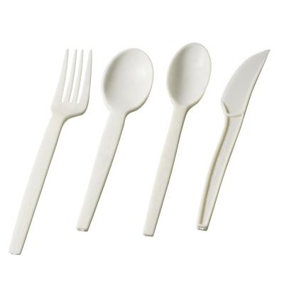 China Modernism Wedding Birthday Party Utensils Eco-Friendly Reusable Cutlery Flatware Knife Disposable Fork and Spoon for sale