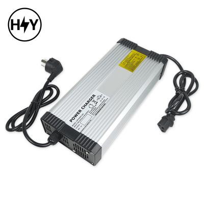 China Electric Battery Charger 14.6V 30A 4S 12V LiFePO4 Deep Cycle Hooverboard Scooter Golf Cart Lithium Battery Charger for sale