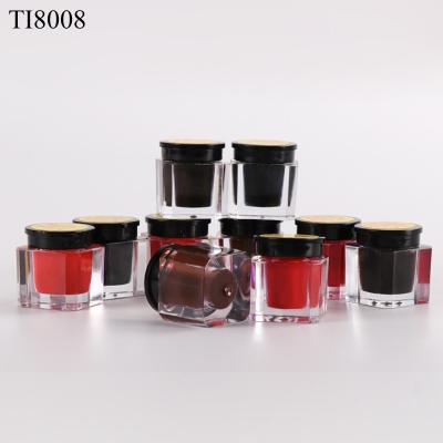 China Cosmetic Practice Ink Microblading Makeup Color Tattoo Easy Coloring Semi Permanent Ink Semi Permanent Ink For Maker for sale