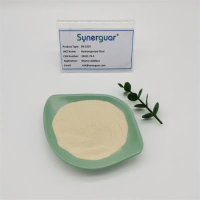 China Hydroxypropyl Guar Gum Paste Superior Substitution Powder Latex Additive For Mortar for sale