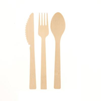 China Disposable High Quality Disposable Bamboo Knife Fork And Spoon for sale