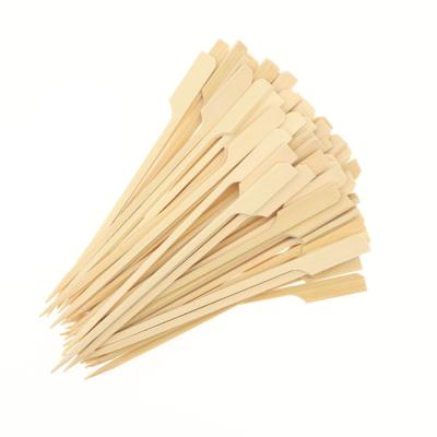 China Beverage / Food Stock Paddle Chinese Disposable BBQ Bamboo Skewer for sale