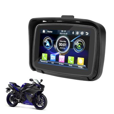 China Motorcycle Motorbike [MARS] Outdoor Navigation Carplay Android Bluetooth Waterproof 5 Inch Screen Motorcycle GPS Auto Stereo Carplay for sale