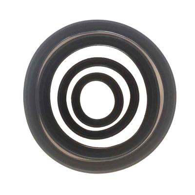 China Custom Oil Resistance NBR EPDM FKM SI Big Large Round NBR Flexible Rubber Rubber Gasket for sale