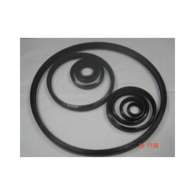 China NBR EPDM FKM SI Black Silicon Rubber Gasket Silicone Different Sizes for sale