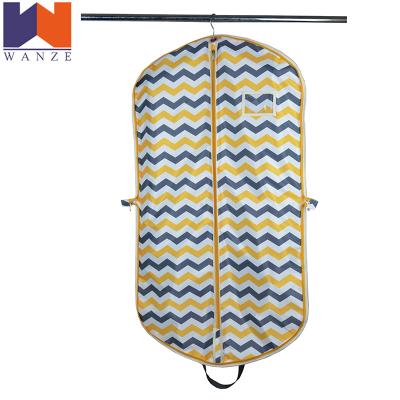 China Waterproof Excellent Quality Yellow Color Dust Proof Garment Bags For Clothing for sale