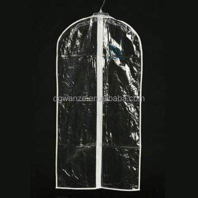 China Best Selling Foldable Clear Vinyl 2014 Suit Sheets Dimensions To Suit Wholesale Garment Bags for sale