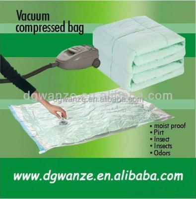 China Sustainable Clothes Stitch Storage Bags / Cube Empty Compressed Bag Airtight Seal for sale