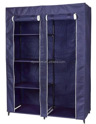 China Large Foldable Portable Wardrobe Closet Organizer for sale