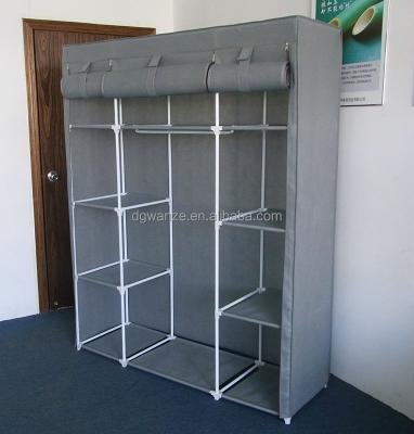 China collapsible & simple folding fabric wardrobe closet for clothes for sale