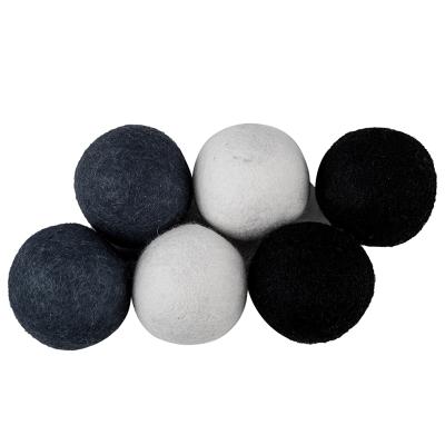 China Handmade Organic Wool Dryer Balls Chemical Free Cleaning Drier Laundry Dryer Balls Unscented for sale